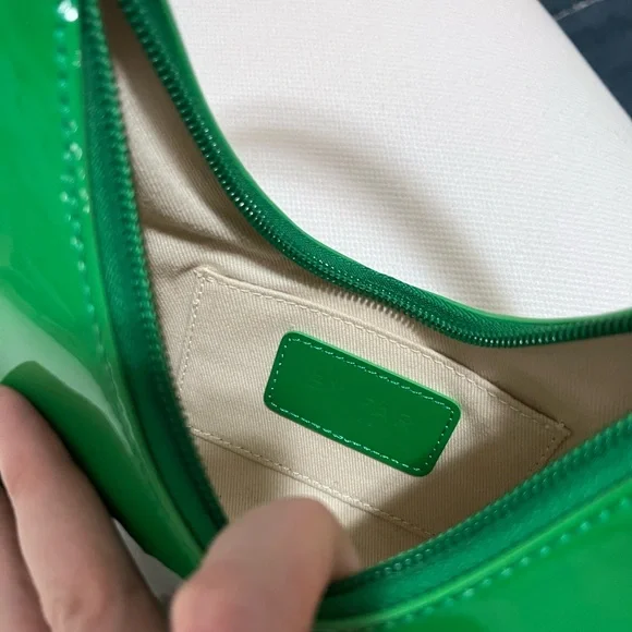 By far bag baby amber patent green genuine leather. Brat summer green! - Picture 4 of 5